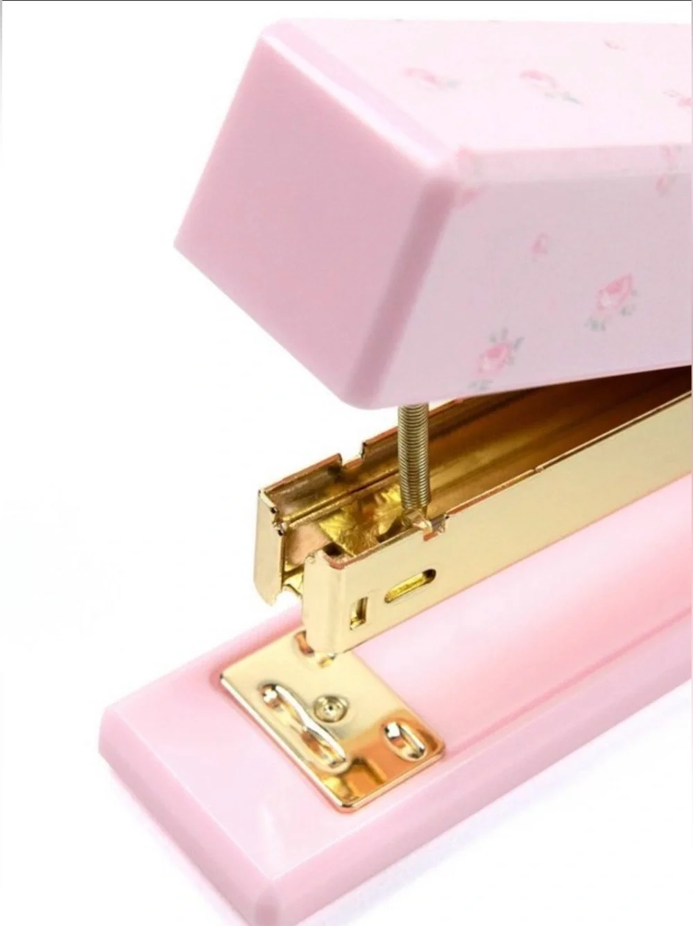 🎀 LoveShackFancy x Target - Yoobi Blooming Heirloom Stapler Strawberry Macaroon